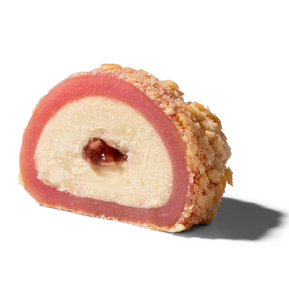 Takori - Mochi Erdbeer Käsekuchen, 1 Karton à 2 x 25 Stück (TK)