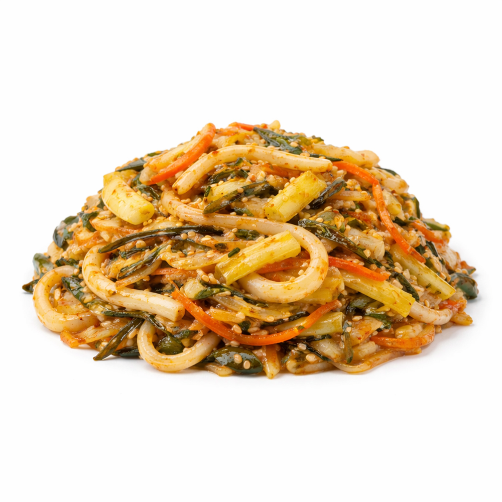 Takori - Chuka Ika Sansai Tintenfischsalat, 1 Karton à 10 x 1 kg Packung (TK)