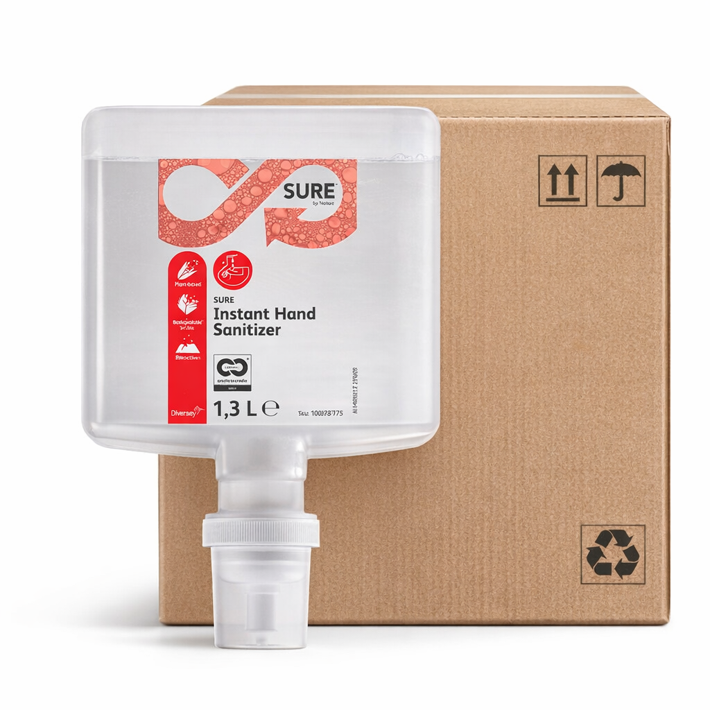 Diversey - SURE Instant Hand Sanitizer, 4 x 1,3 L Karton