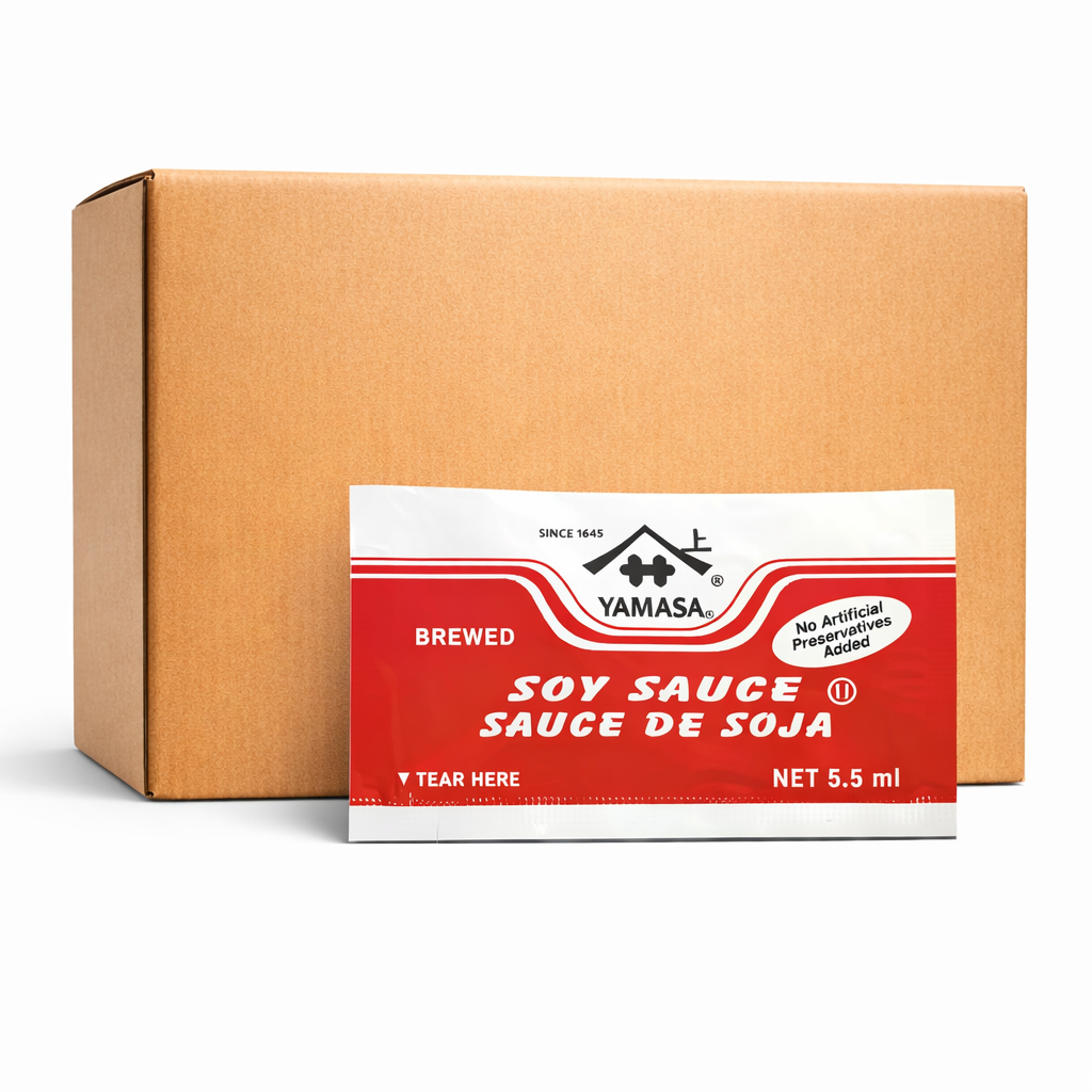 Yamasa - Soja Sauce dunkel, 1 Karton à 500  x 10 ml Stück