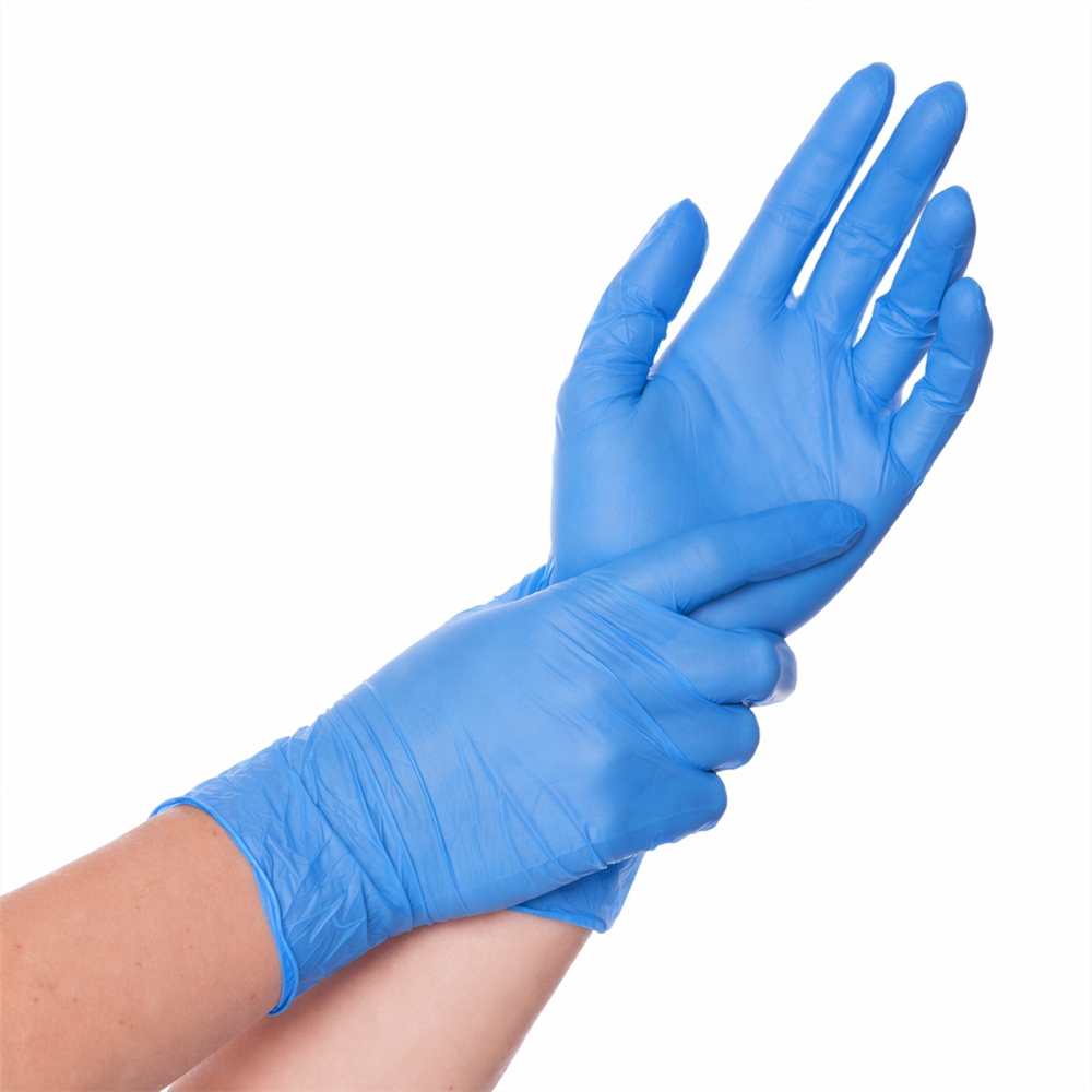 Nitril-Hygienehandschuhe, Farbe: blau, Größe: S, 1 Karton à 10 x 100 Stück