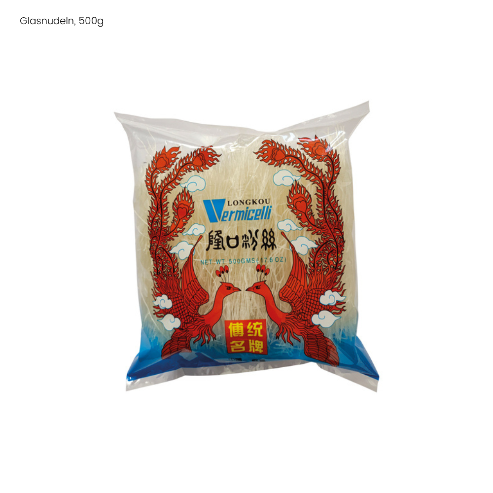 Longkou Vermicelli - Glasnudeln, 1 x 500 g Packung