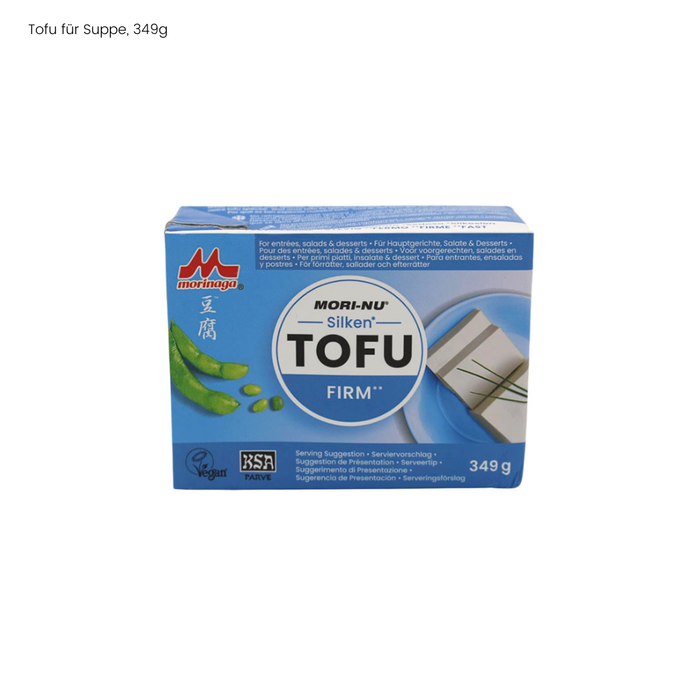 Morinaga - Tofu für Suppe, 1 Karton à 12 x 307 g