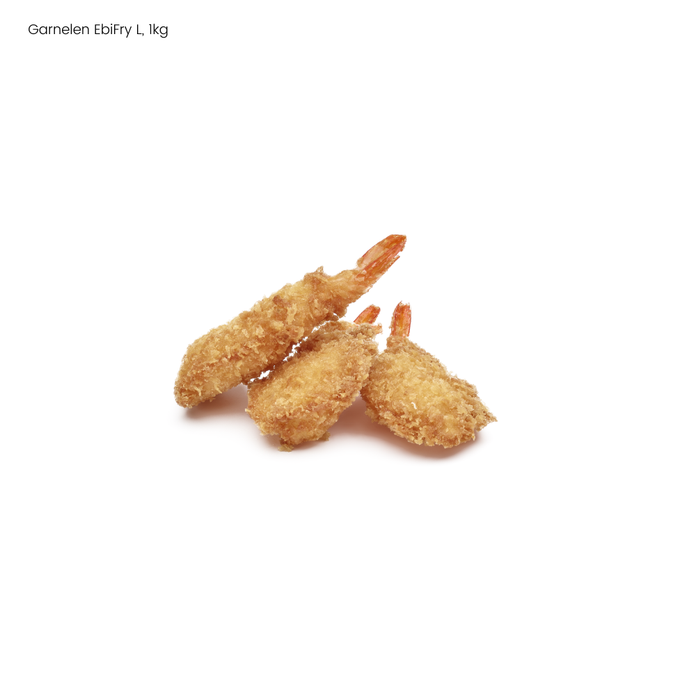 Takori - Garnelen Ebi Fry, L, 1 x 1 kg Pack (TK)