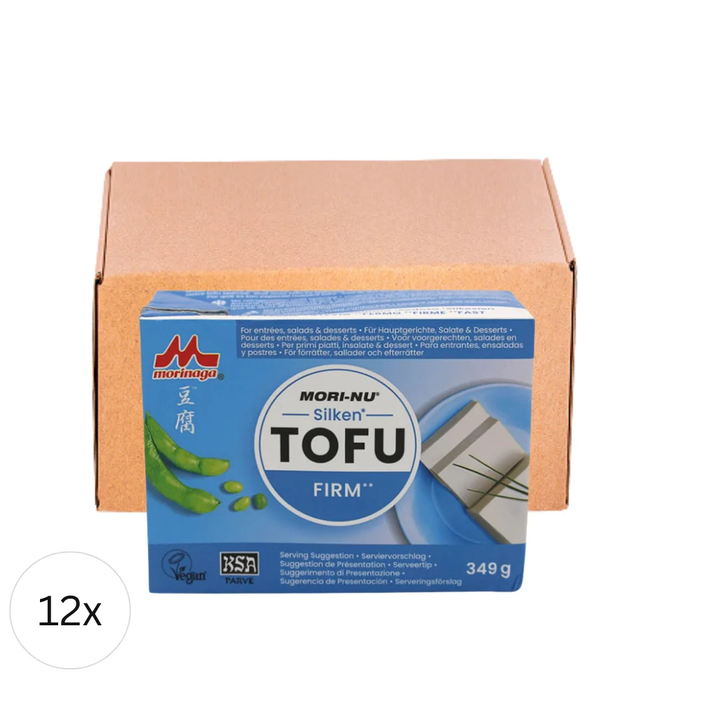 Morinaga - Tofu für Suppe, 1 Karton à 12 x 307 g