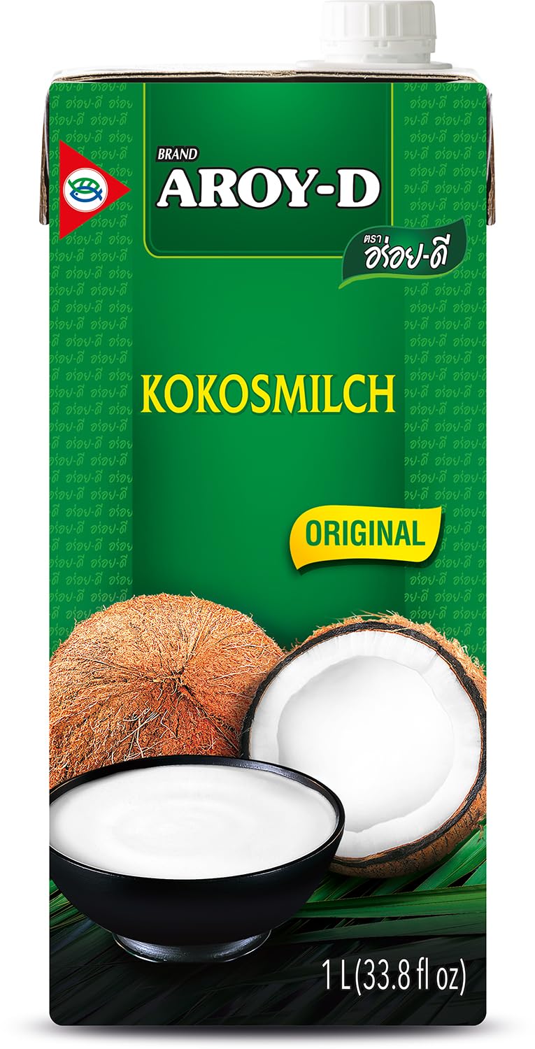 Aroy D - Kokosmilch , 1 x 12 L Pack