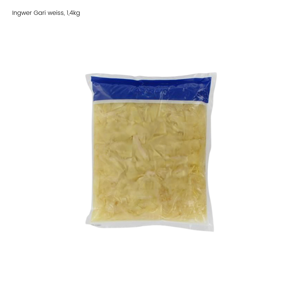 Takori - Ingwer Gari, Weiß, 1 x 1 kg Pack