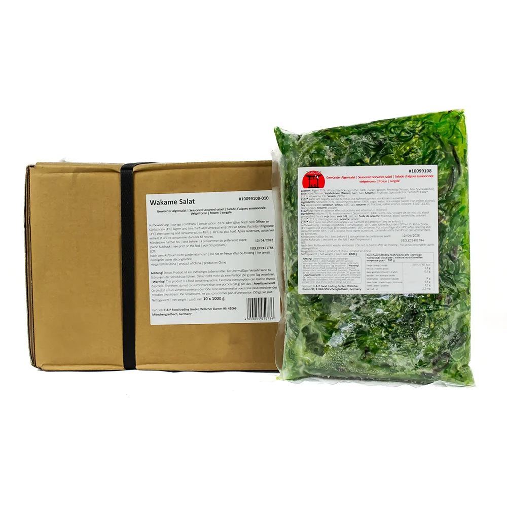 Takori - Chuka Ika Sansai Tintenfischsalat, 1 Karton à 10 x 1 kg Packung (TK)