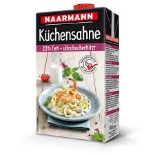 Naarmann -  H-Sahne, 20% Fettgehalt,1 Karton á 12 x 1 L