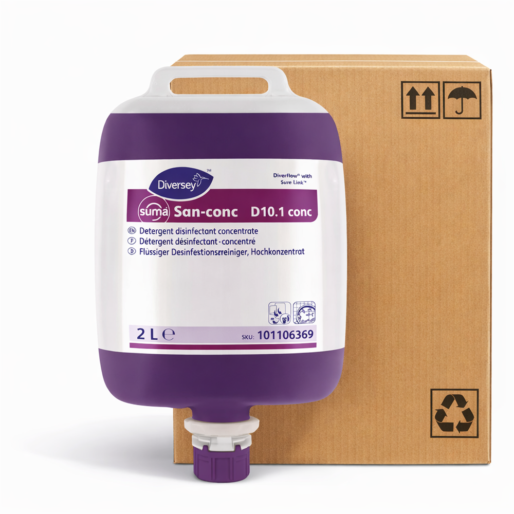 Diversey - Suma San conc D10.1-conc, 1 Karton à 3 x 2 Liter