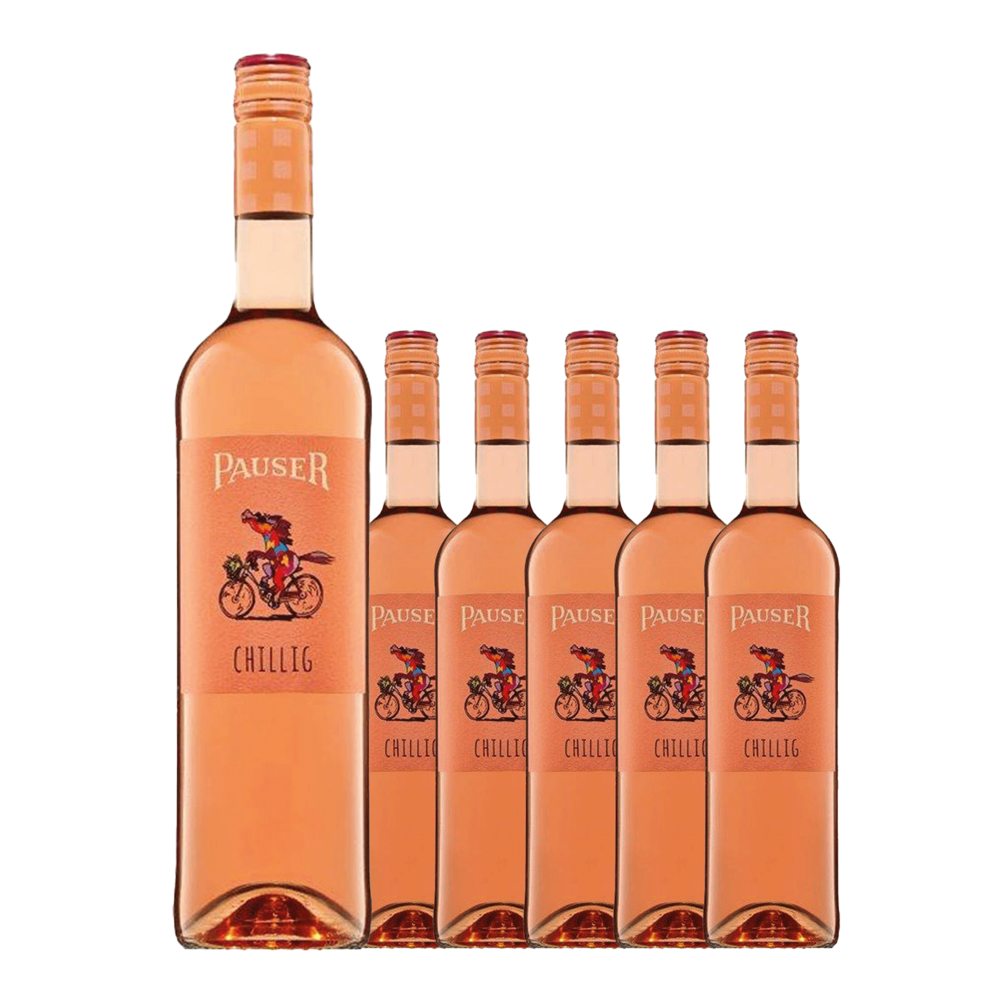 Weingut Pauser - Rose, trocken, 2023, 1 Karton à 6 x 0,75l Flaschen