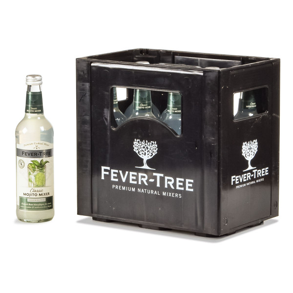 Fever-Tree Classic - Mojito Mixer, 1 Kiste à 8 x 0,5 l Flaschen mit Pfand